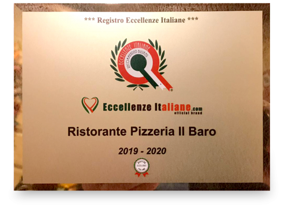 Eccellenze Italiane - Il Baro Pizzeria Ristorante